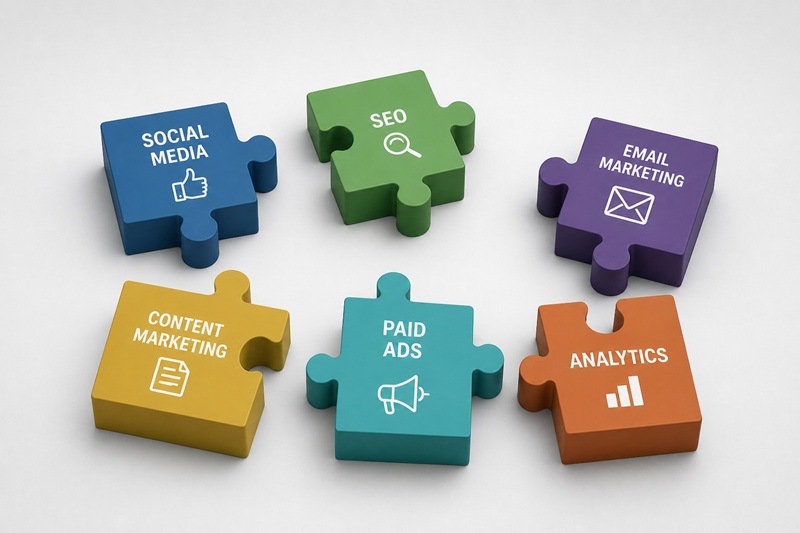 Marketing Puzzle Pieces